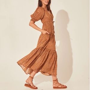 Daughters of India Zuri Wrap Dress